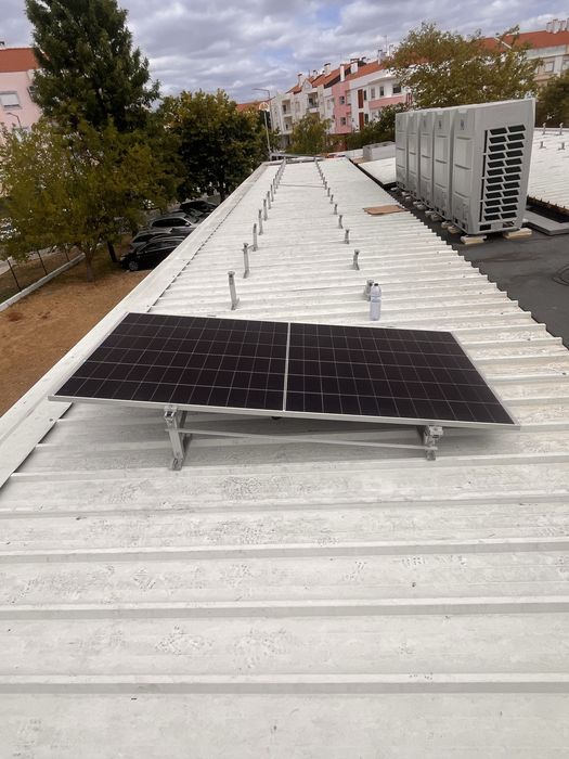 Instalação de painel solar