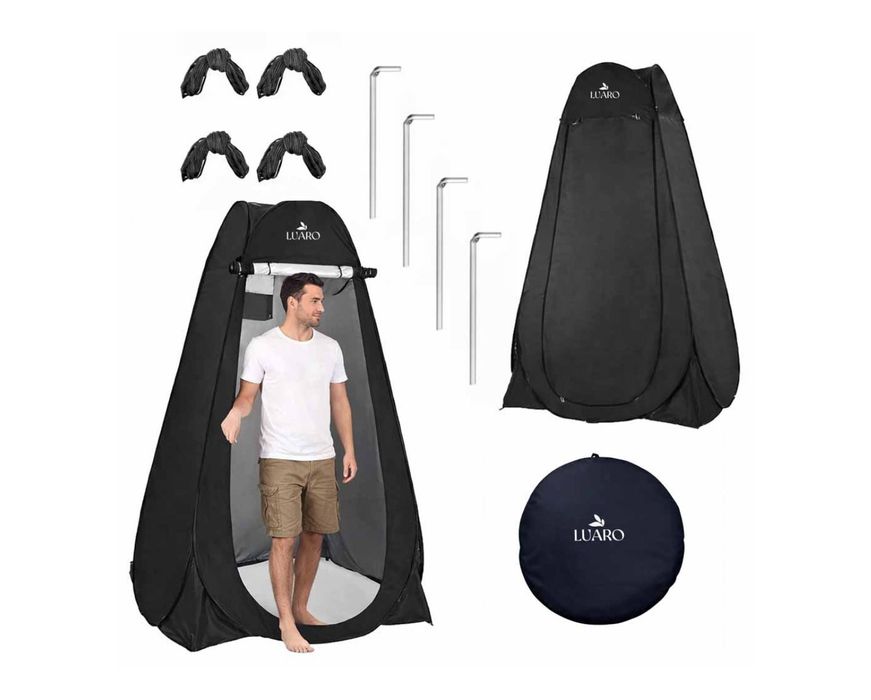 Namiot Prysznicowy WC Przebieralnia Pop Up Turystyczny Plaża Camping