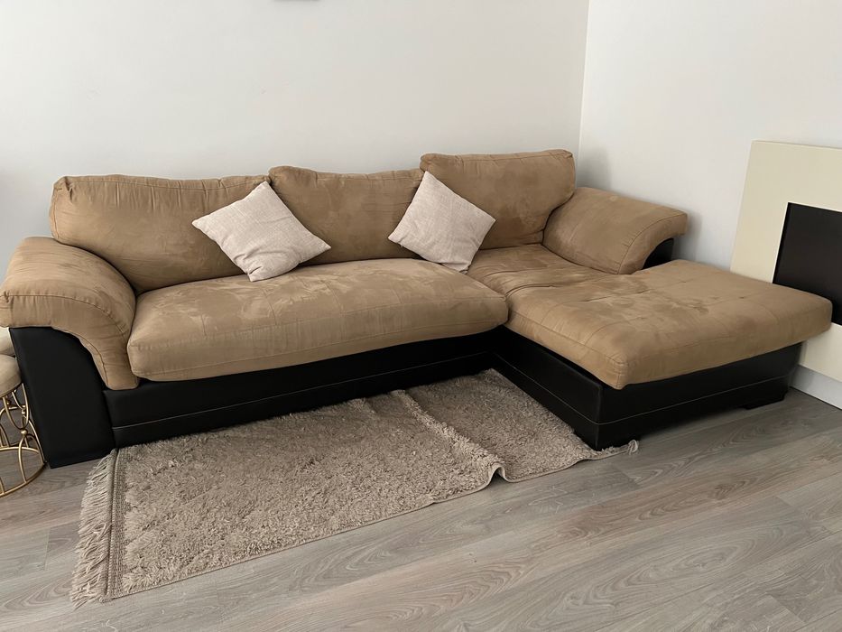 Sofá 3 lugares c/ chaise longue