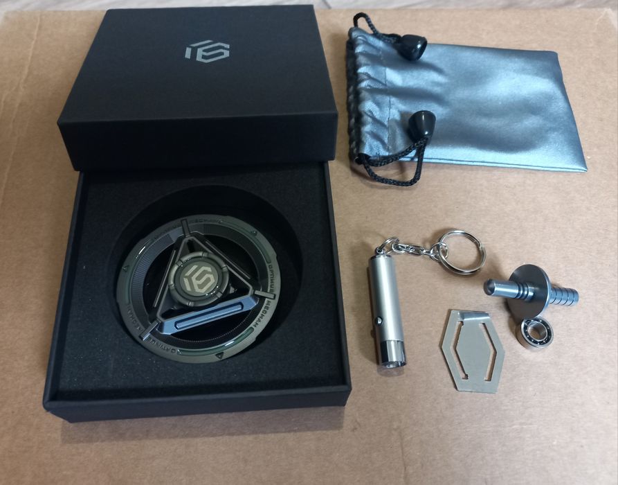 Эксклюзивный металлический спиннер для детей и взрослых+комплект