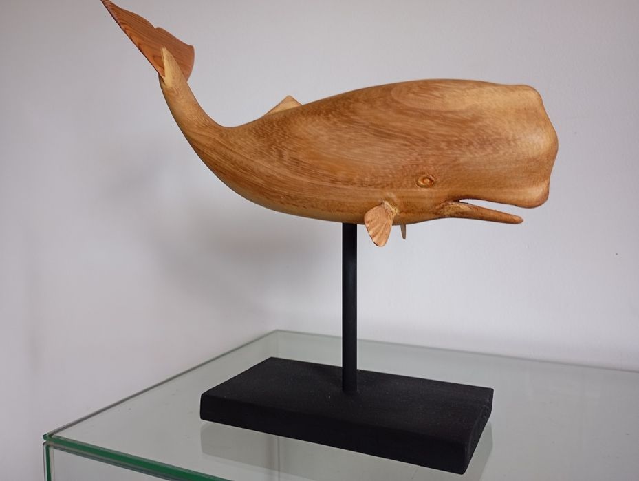 Escultura Baleia Cachalote