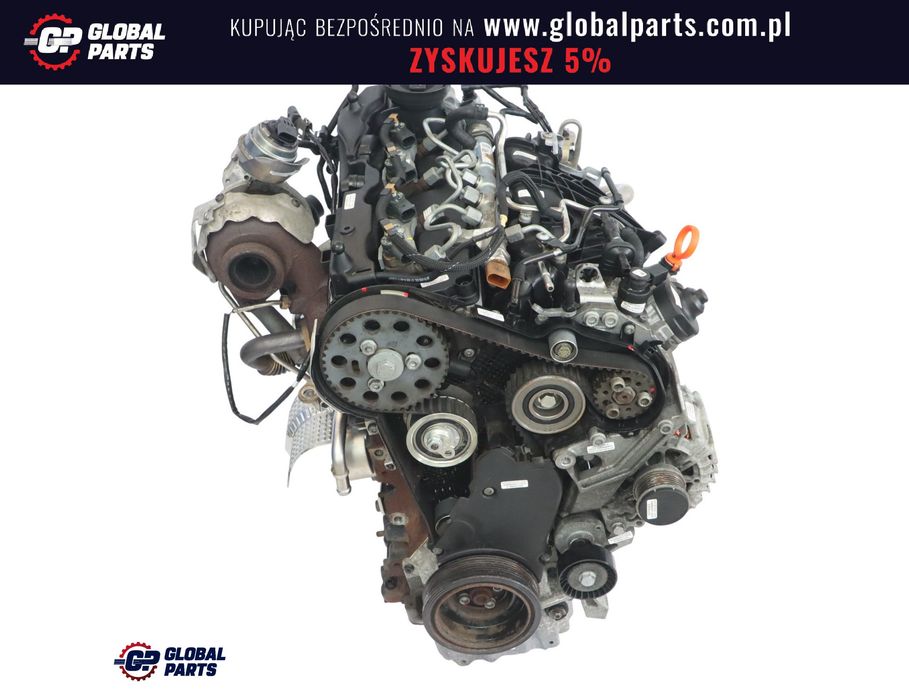 VW Passat B7 Golf Mk6 Audi A3 8P 2.0 TDI Silnik Kompletny CFGB 170KM