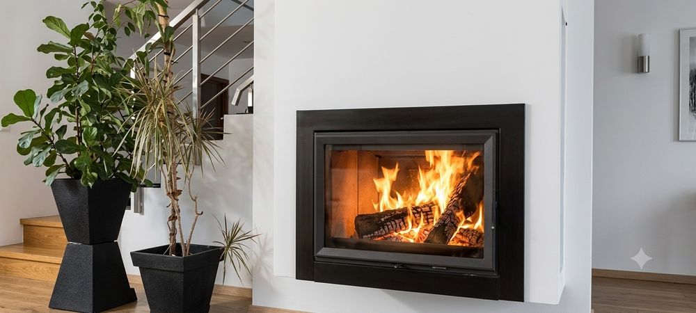 Sprzedam ciężki, żeliwny wkład kominkowy Invicta (model 6280 44, moc 21 kW)