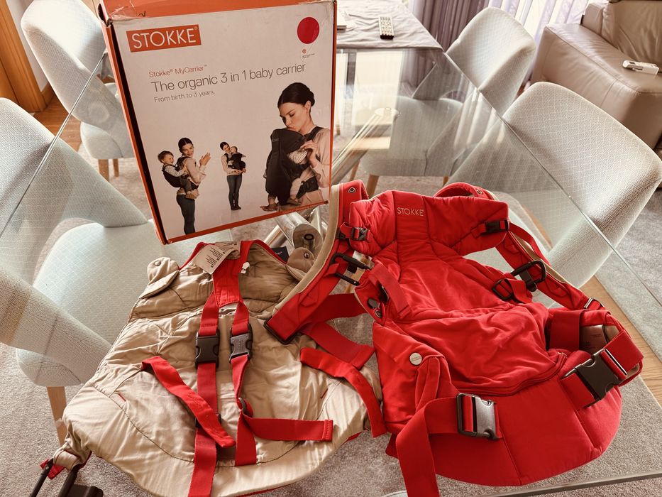 Marsupia stokke 3 em 1 -conforto e estilo para o seu bebé