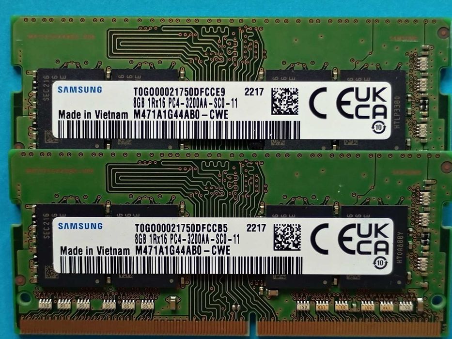 DDR4 16GB Samsung 3200AA 1Rx16