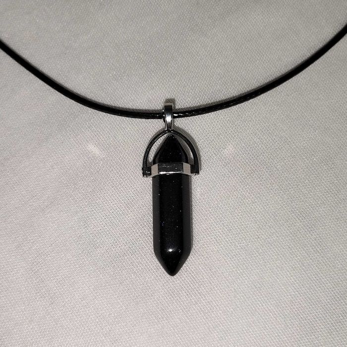 N116 Naszyjnik z zawieszką Handmade