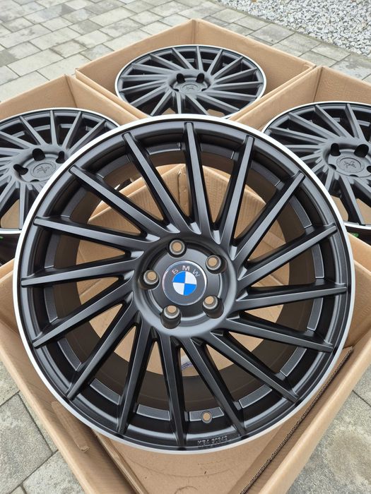 Felgi 18" 5x112 BMW Seria 2 3 4 5 6 7 8 X3 X4 Nowe Czarne TPMS | #KT17
