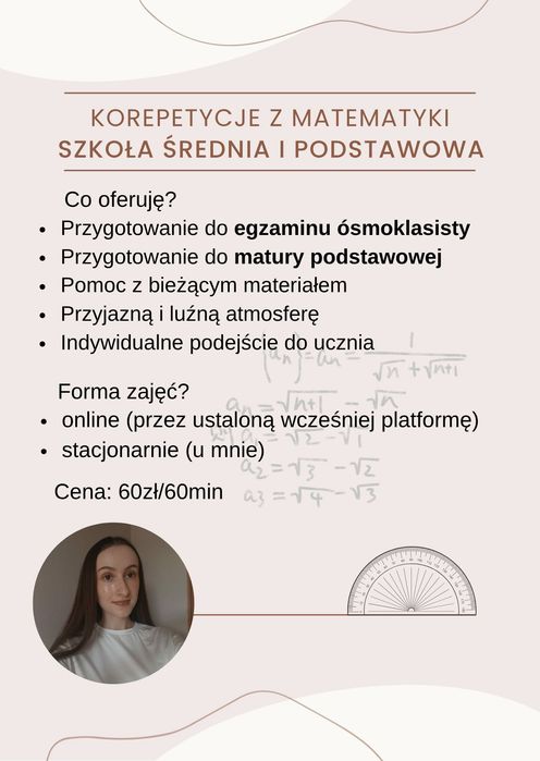 Korepetycje z matematyki