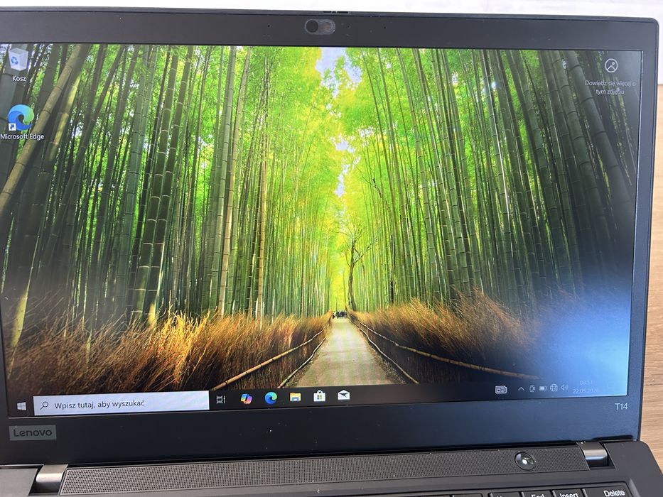 Laptop lenovo thinkpad T14 16GB RAM, 237 GB pamiec