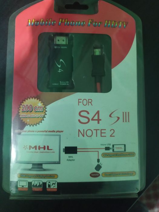 Adaptador para ligar telemóvel Android a televisão hdmi