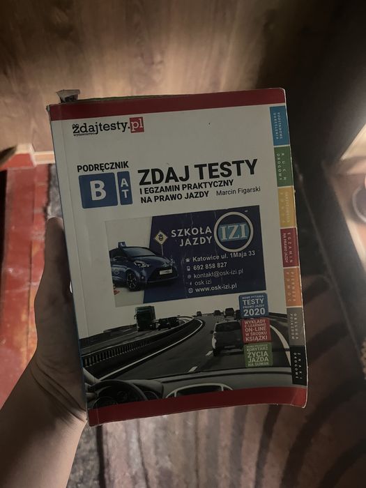 Ksiazka zdaj testy prawo jazdy