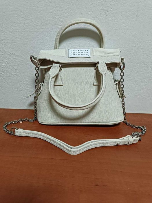 biała torebka Maison Margiela 5AC