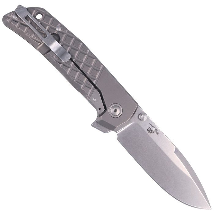 Nóż składany MKM Maximo Carbon Fiber, Stone Washed by Bob (MK MM-CT)