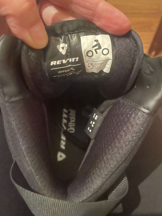 Кожаные мото ботинки rev'it jefferson оригинал натуральная кожа