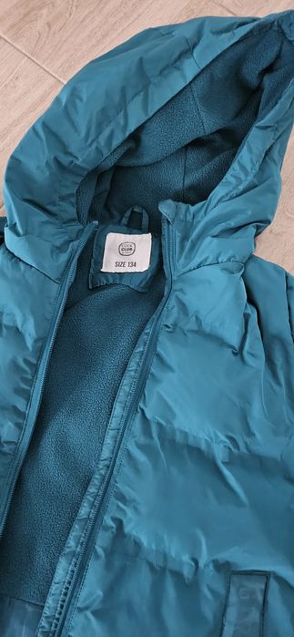 Kurtka zimowa, plaszcz mega ciepła 134 na polarze cool club