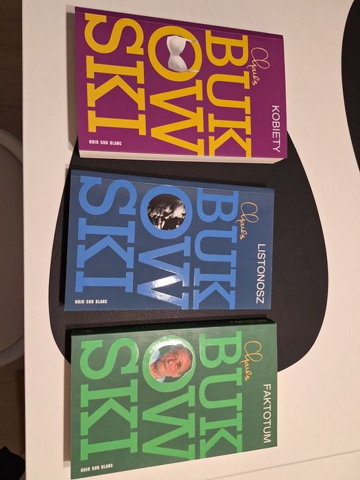 Charles Bukowski: zestaw 3 książek