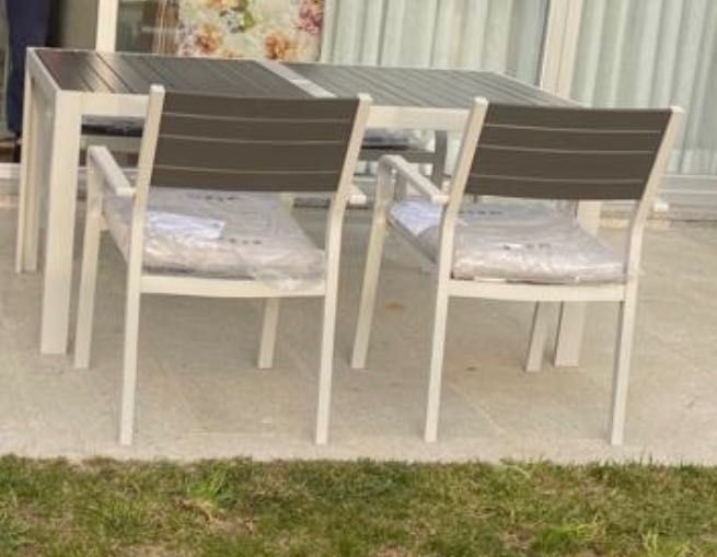Set para jardim mesa e cadeiras