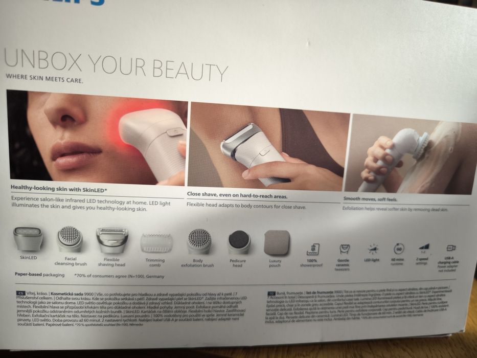 Philips Beauty Set 9900 - nowy
Zestaw pielęgnacyjny