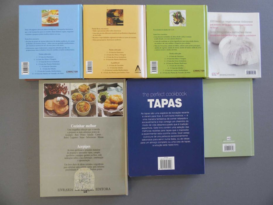Diversos Livros de Culinária