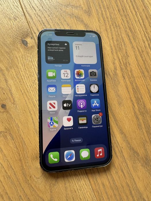 Apple iphone 12 Pro 128 gb Pacific Blue синій неверлок