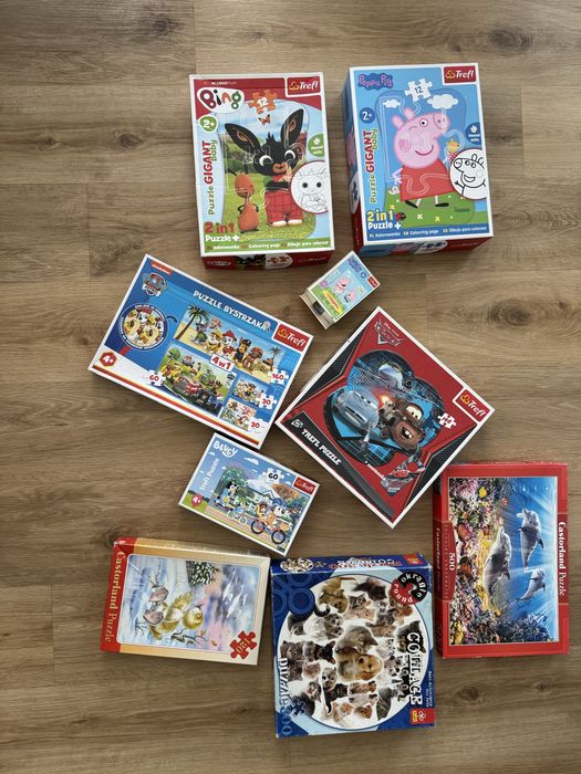 Zestaw puzzli dla dzieci