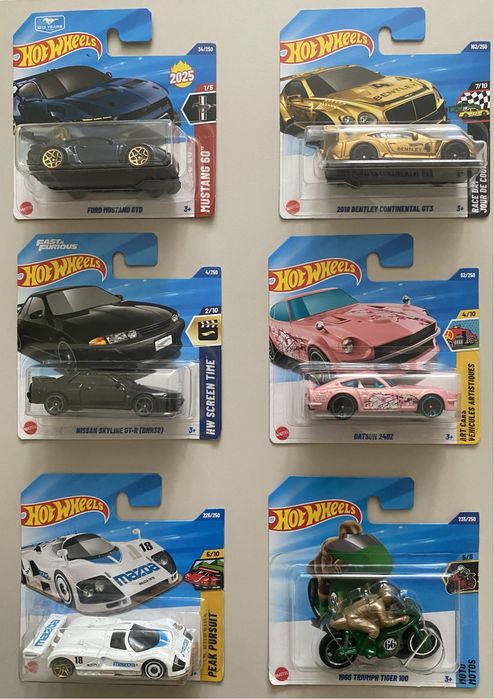 Машинки HotWheels