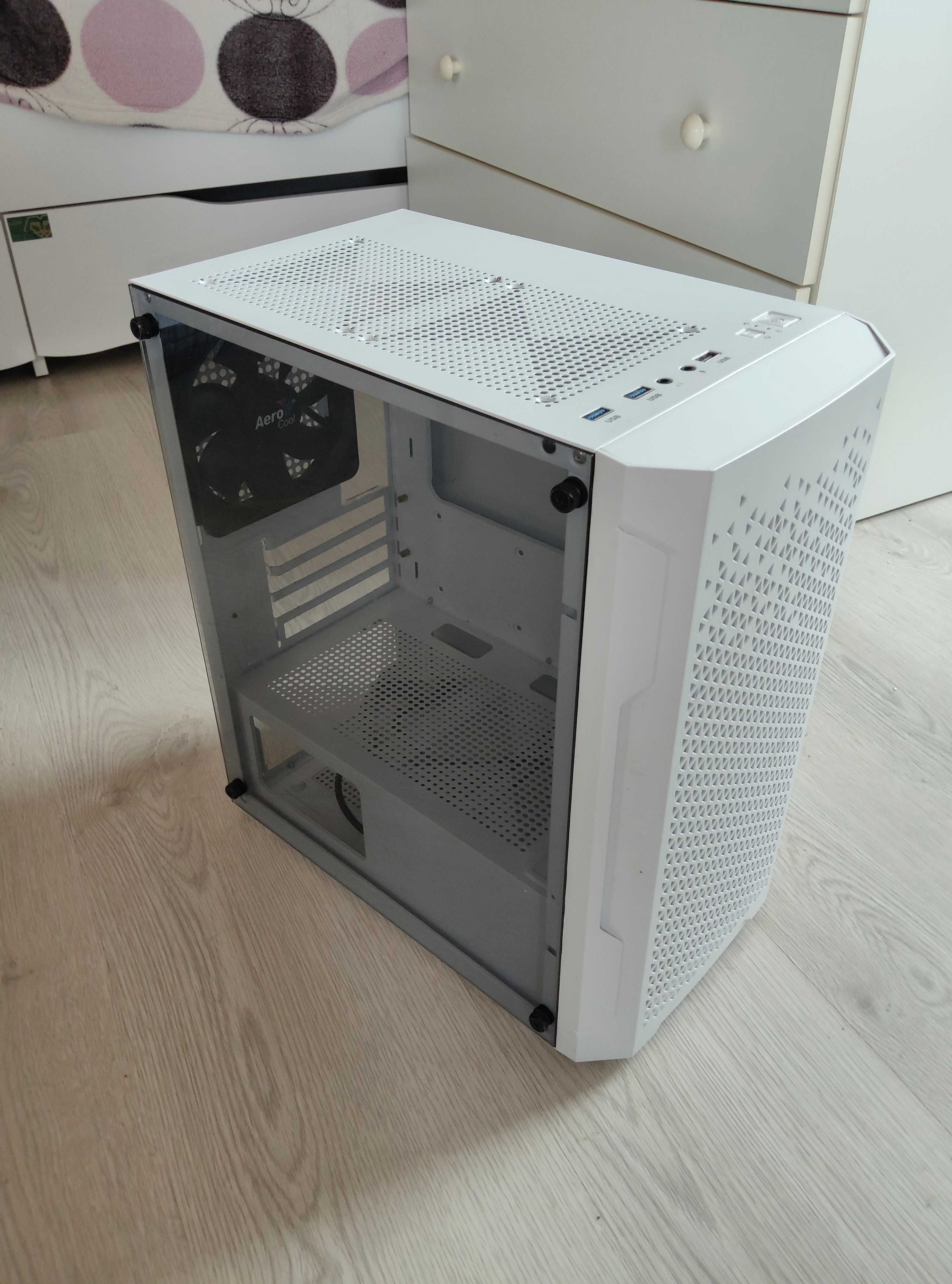 Корпус Aerocool Trinity Mini FRGB Tempered Glass White: 1 300 грн ...