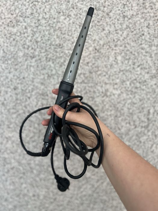Babyliss плойка. Конусна плойка, вирівнювач, локони