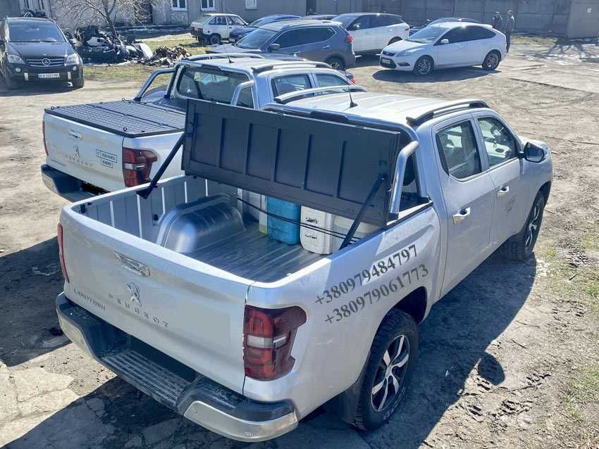 Силова алюмінієва кришка кузова пікапа Peugeot Landtrek/Пежо Ландтрек