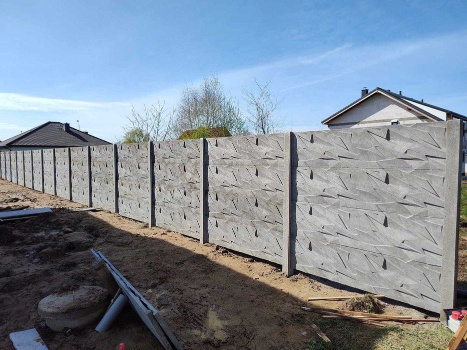 Ogrodzenia betonowe, płoty betonowe, producent OBGorzów
