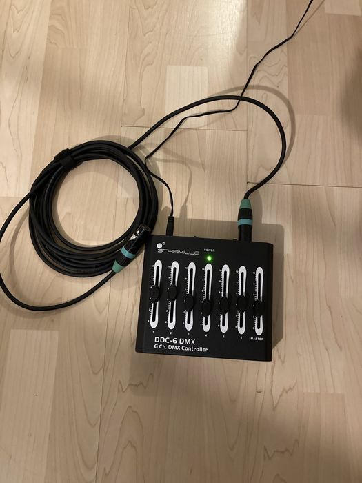 Stairville DDC-6 DMX Sterownik Oświetlenia 6 Kanałów – Stan Idealny