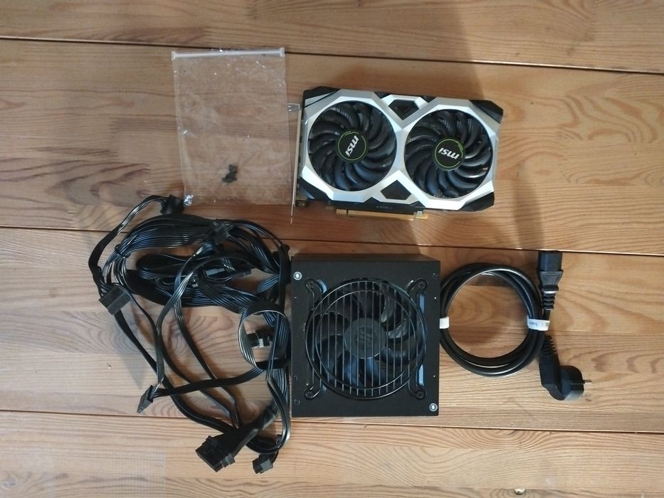 Karta graficzna nvidia GTX 1660s + zasilacz 500w