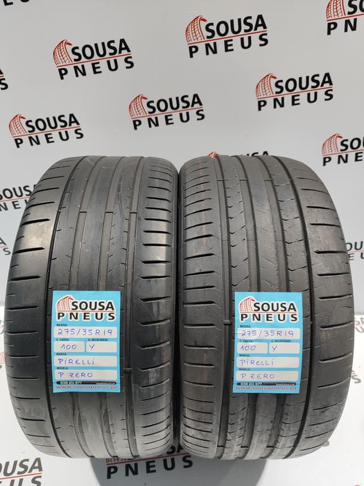 2 pneus semi novos 275-35R19 Pirelli PZero 100y - Oferta dos Portes