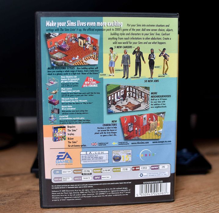 PC # The Sims  Livin It Up Expension Pack