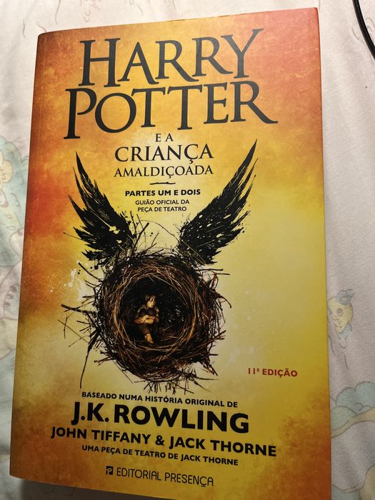 Livro Harry Potter e a crianca amaldicoada