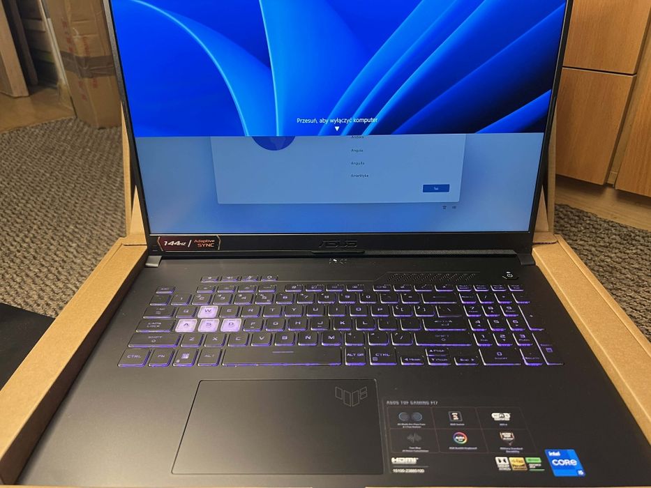 Laptop ASUS TUF Gaming F17