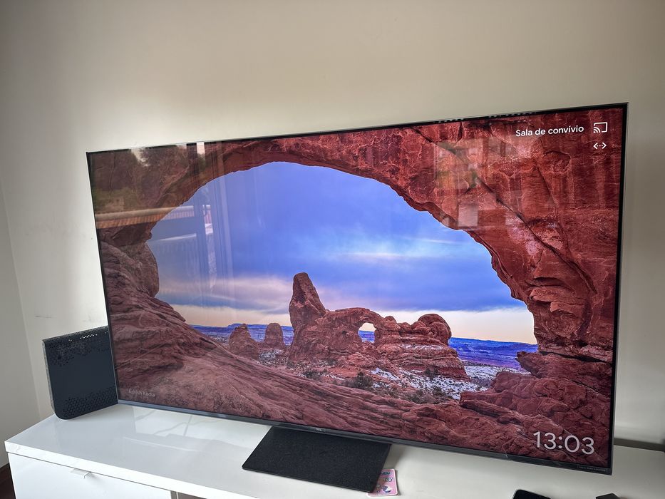 Televisao Smart TV TCL 55C7K QLED Mini-LED 55" UHD 4K Google TV - 140cm