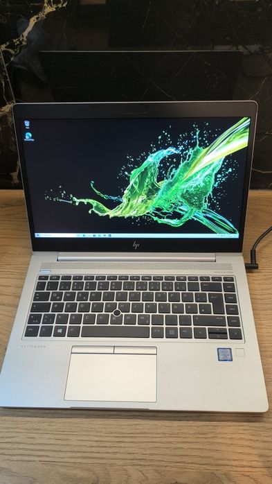 HP EliteBook 840 G5 i5 / 8GB / 476GB SSD / Full HD / Srebrny – idealny