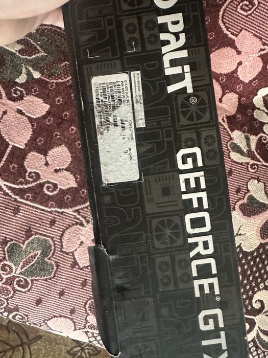 Коробка от відеокарти nvidia geforce gtx 1070