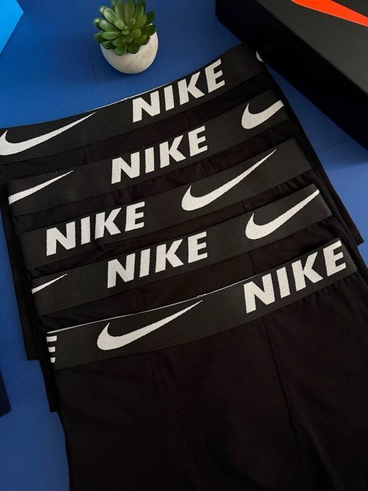 Мужские трусы/боксеры Nike Black. Якісна чоловіча білизна Найк