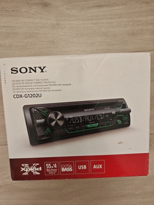 Sony CDX-G1202U Radioodtwarzacz