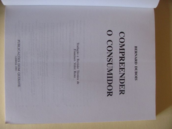 Compreender o Consumidor de Bernard Dubois