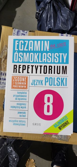 Egzamin ósmoklasisty na 100% repetytorium język polski GREG