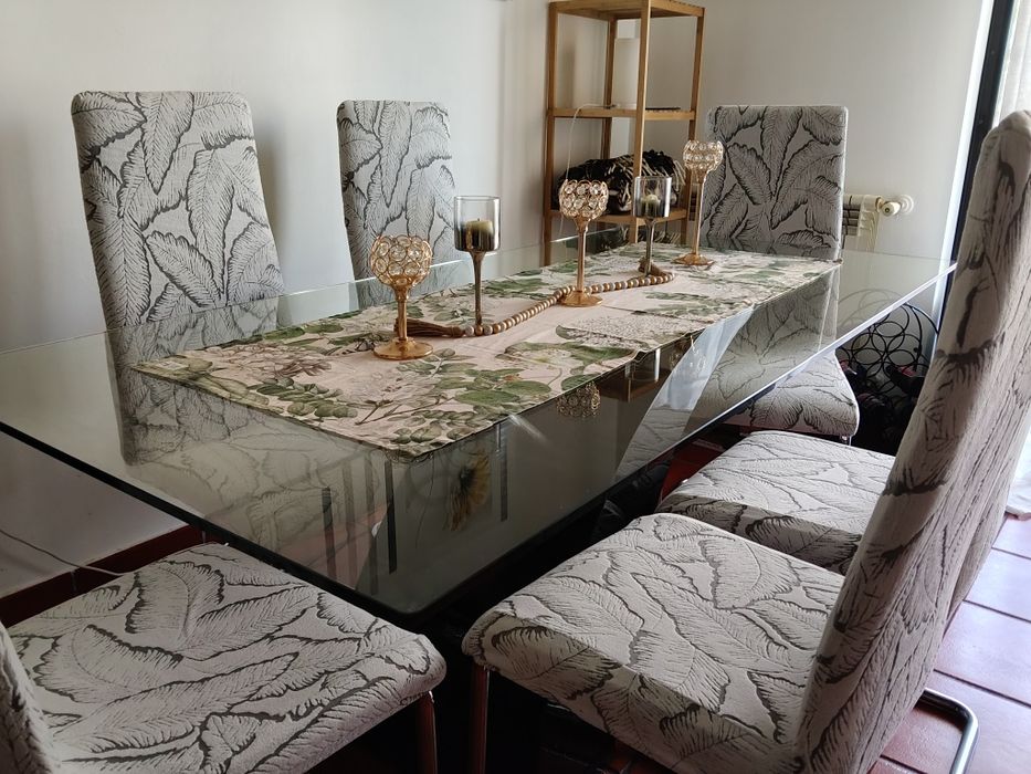 Mesa Jantar Vidro