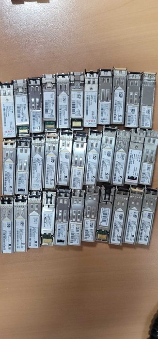 Продам оптичні трансивери SFP/SFP+/XFP Cisco, Brocade, Finisar, Avago