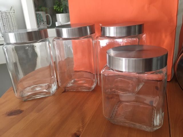 Komplet 4 sloików nie IKEA