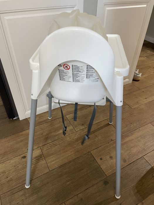 Krzeselko ikea antilop podnozek poduszka