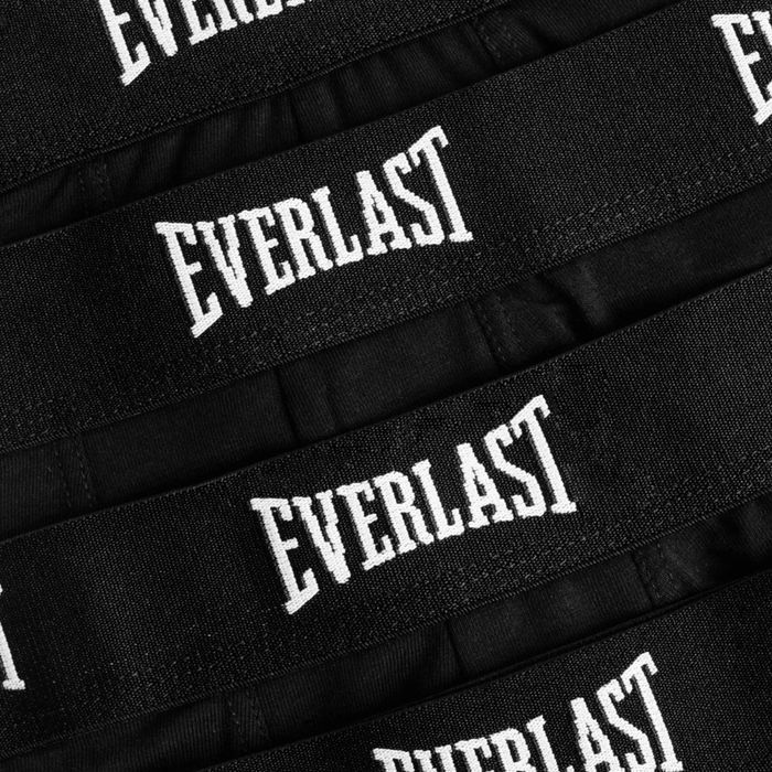 Bokserki Męskie Everlast Majtki Czarne 4-Pak XL