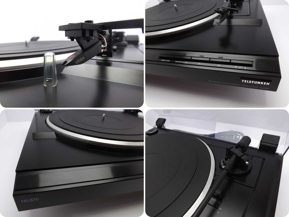 Gramofon Telefunken HS 870 Dual Direct Drive Quartz Ortofon SERWIS
