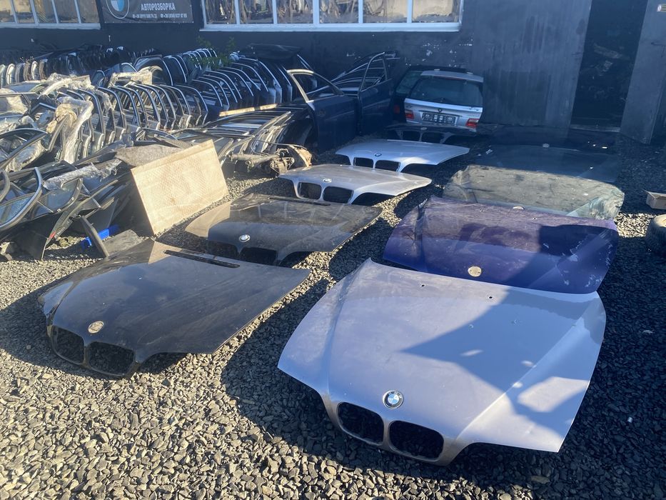 Капот BMW E39 E46 Капот БМВ Е39 Е46 Оригінал Шрот Разборка